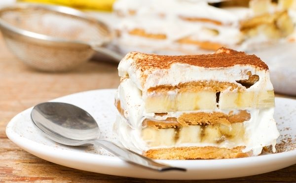 Банановий торт без випічки з желатином і без: рецепти з фото