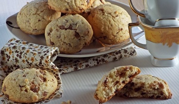 Печиво з шоколадною крихтою: пісочне, вівсяне, американське