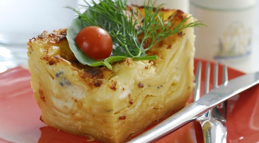 Лазанья з сиром (картопляна, з шинкою): рецепти покроково
