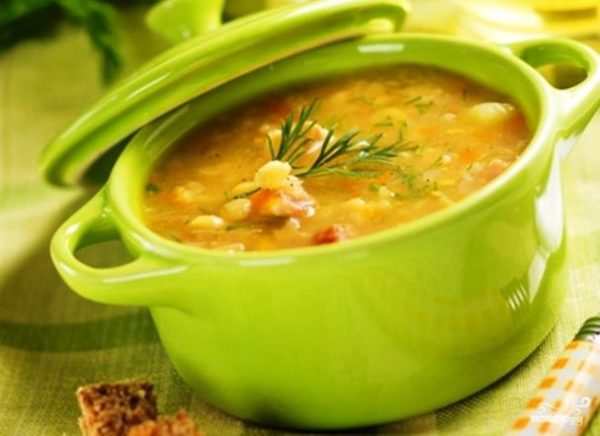 Як варити гороховий суп з м'ясом: рецепти з фото покроково