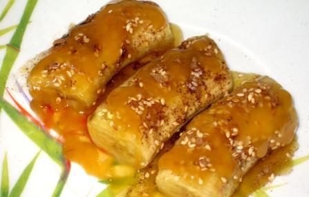 Банани в карамелі (смажені, по-китайськи): рецепти з фото