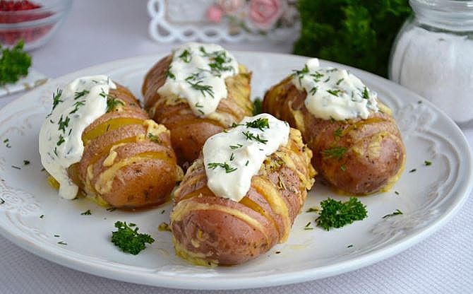 Картошка в рукаве рецепт