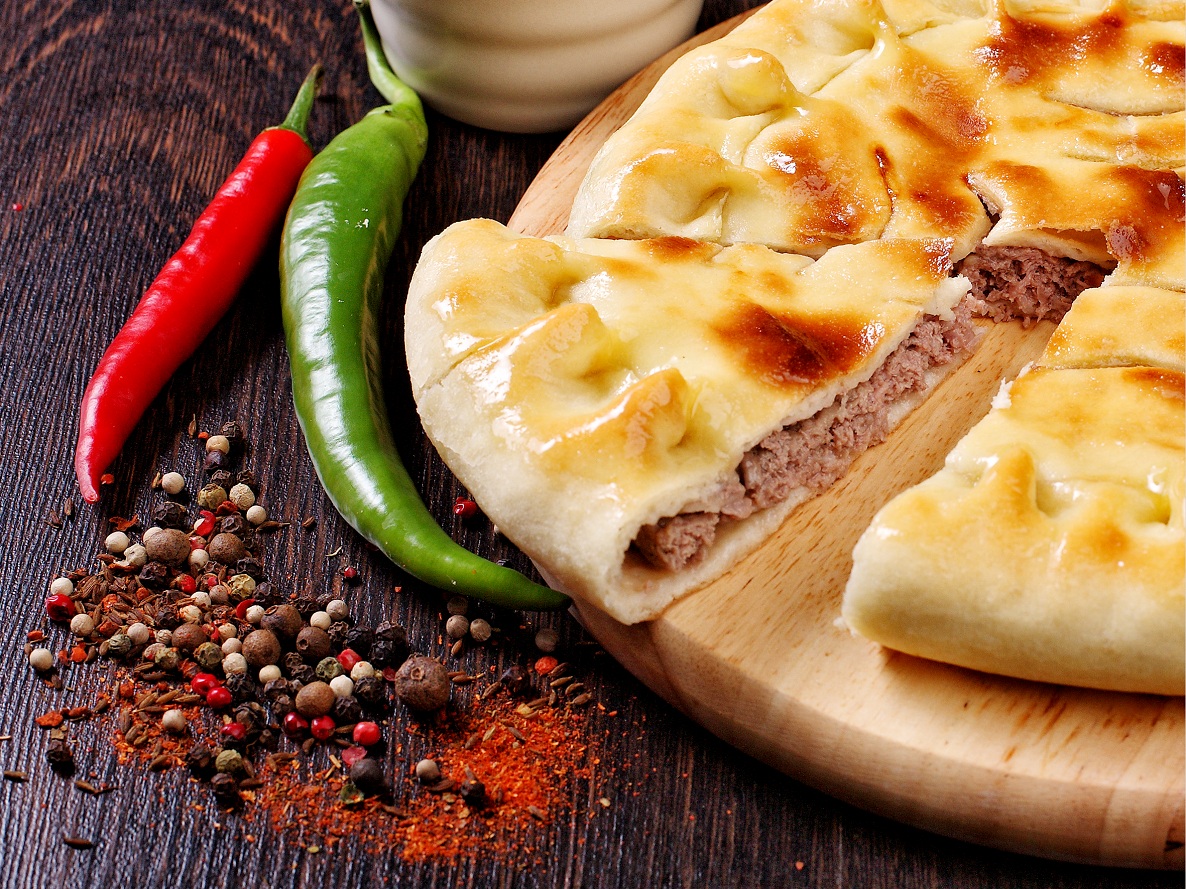 Осетинський пиріг з м'ясом: легкий рецепт з фото, калорійність