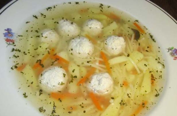 Суп з курячими фрикадельками: покрокові рецепти з фото