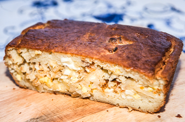 Пиріг з капустою на кефірі: традиційний, заливний, швидкий