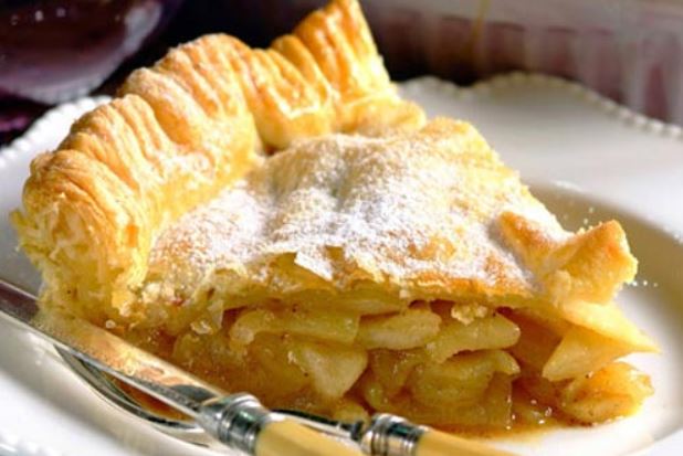 Пиріг з листкового тіста з яблуками: рецепти з фото і відео