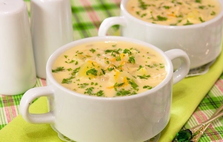 Суп з плавлених сирків: популярні рецепти з фото покроково