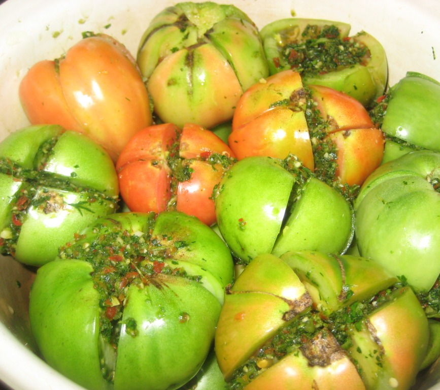 Рецепти із зелених помідорів на зиму
